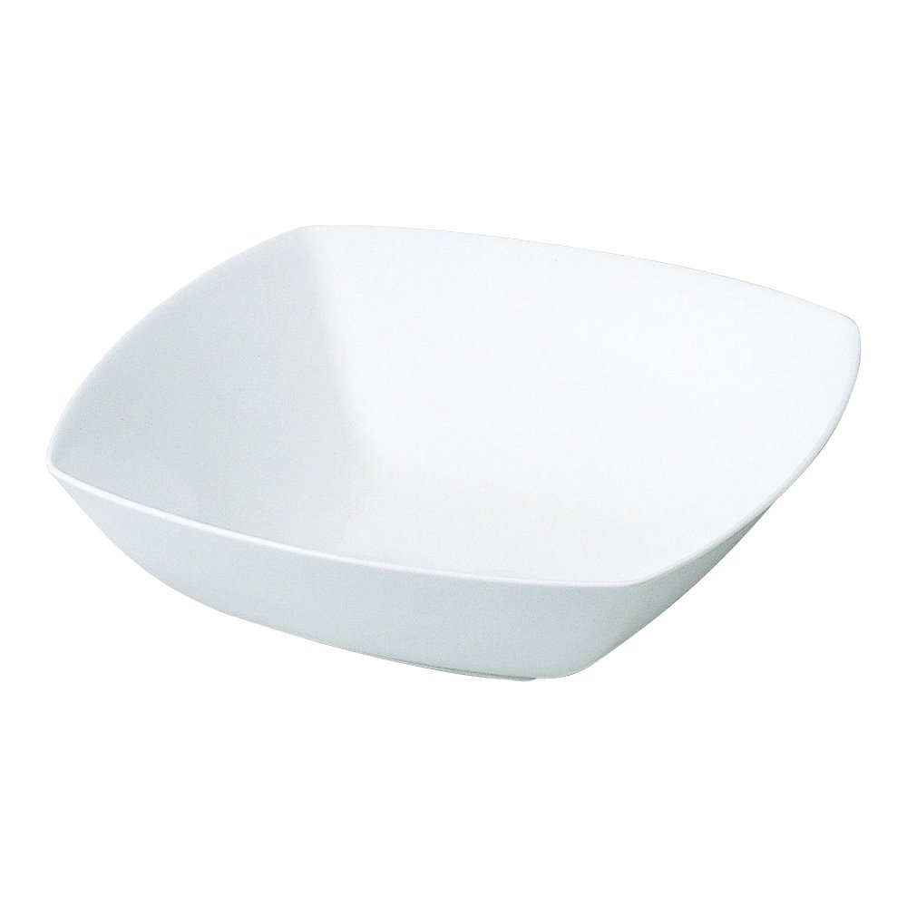 NARUMI(ナルミ) カレー皿 パスタ皿 スタイルズ(Styles) 対角28cm ホワイト シンプル スクエア 電子レン..