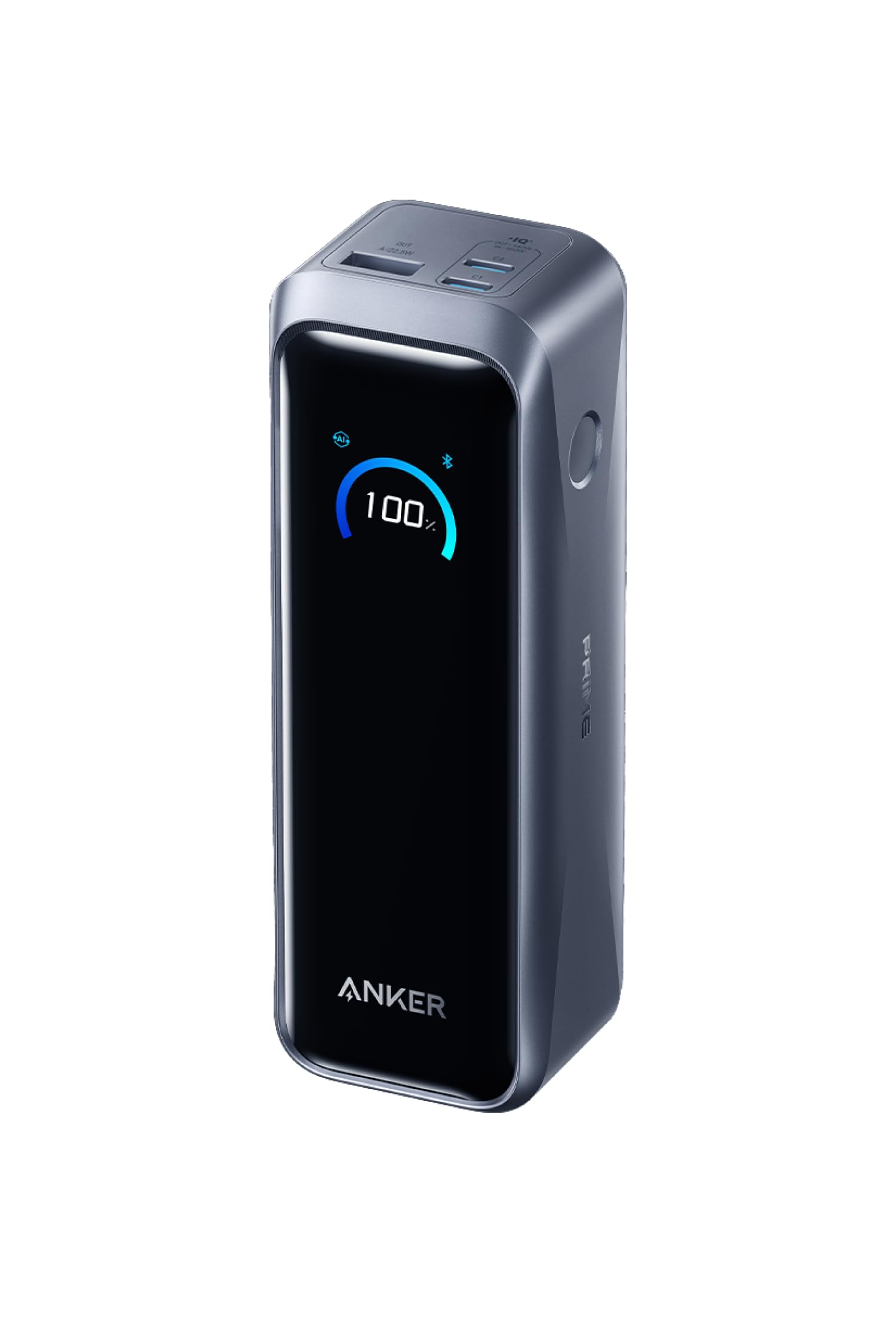 Anker Prime Power Bank (20100mAh, 220W) 最大合計220W出力/単ポート最大140W出力 / Power Delivery対応/PSE技術基準適合/USB-C入力】iPhone 17シリーズ / MacBook And