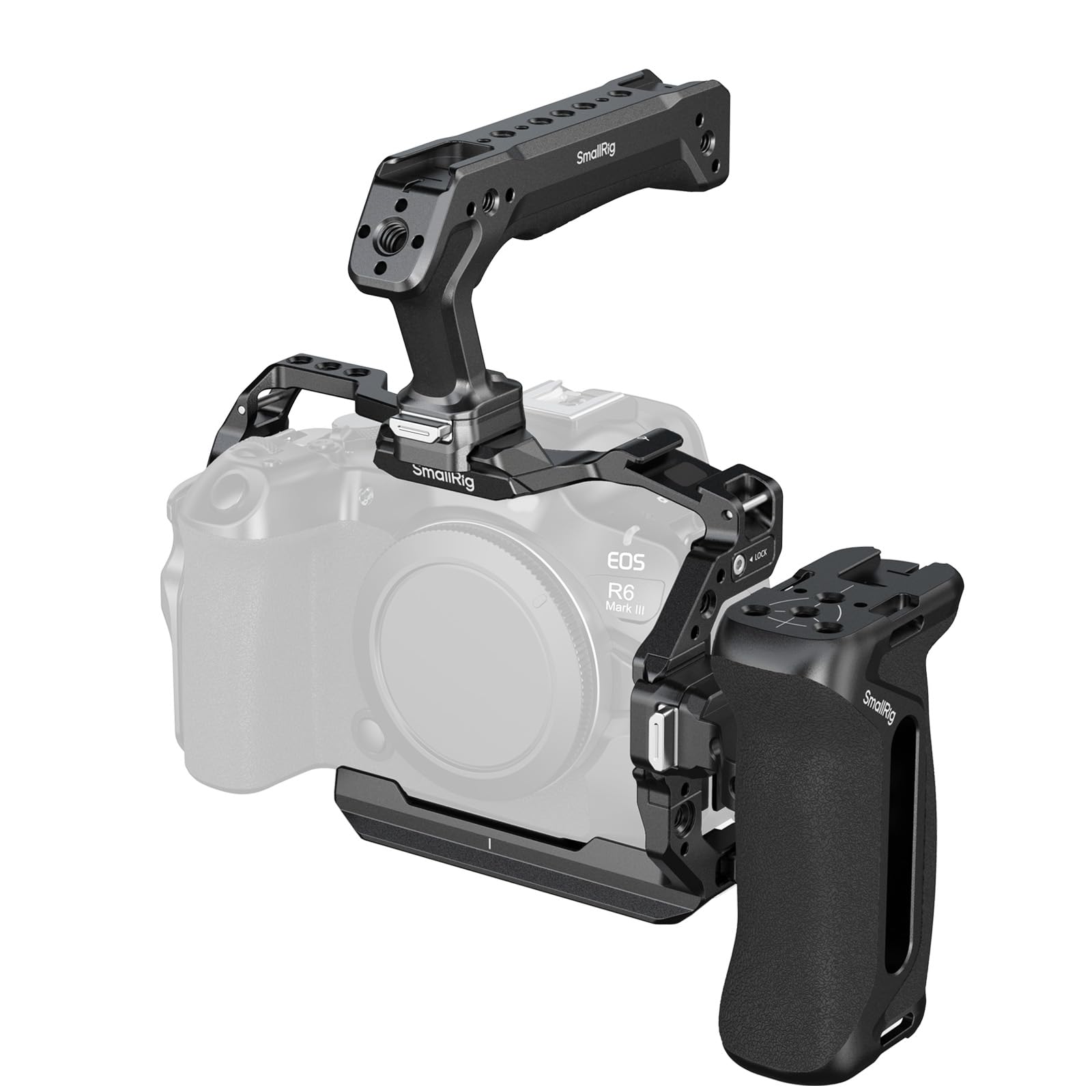 SmallRig HawkLock クイックリリースケージキット Canon EOS R6 Mark III / R6 Mark II (アドバンストエディション) 5958用