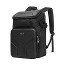 MOSISO カメラバックパック17.3インチ 対応機種 Canon/Nikon/Sony DSLR/SLR/ミラーレスカメラ用 保護 防水 カメラバッグ フロ...