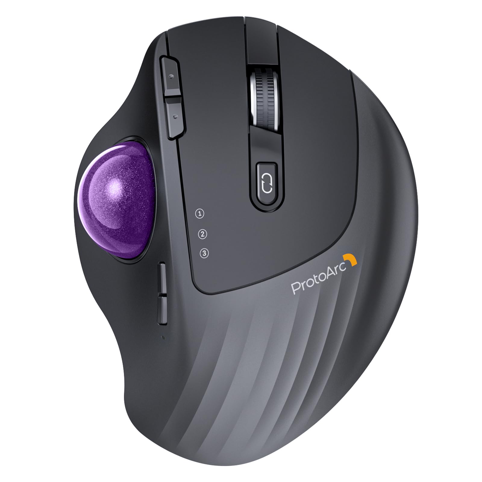 ProtoArc ȥåܡޥ EM01 NL 2.4GBluetoothξб 3ǥХƱ³磻쥹ޥ 5ʳĴ...