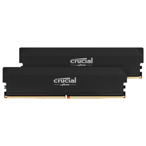 クルーシャルPRO (マイクロン製) デスクトップ用メモリ 16GB×2枚 DDR5-6000 制限付無期限保証 オーバークロック CP2K16G60C36U5B 【国内正規代理店品】