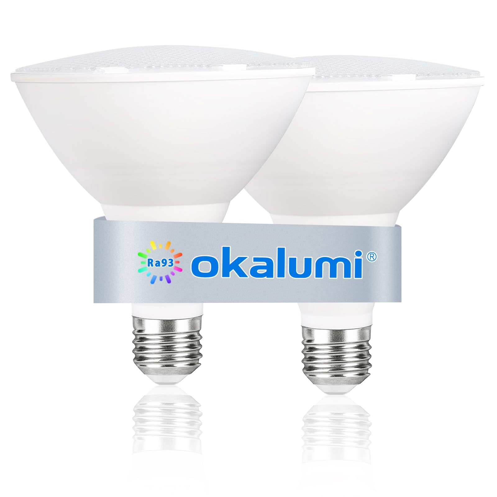 okalumi 3ǯݾ ӡŵ PAR38 LEDŵ E26 150W  IP65ɿ 15W  ...