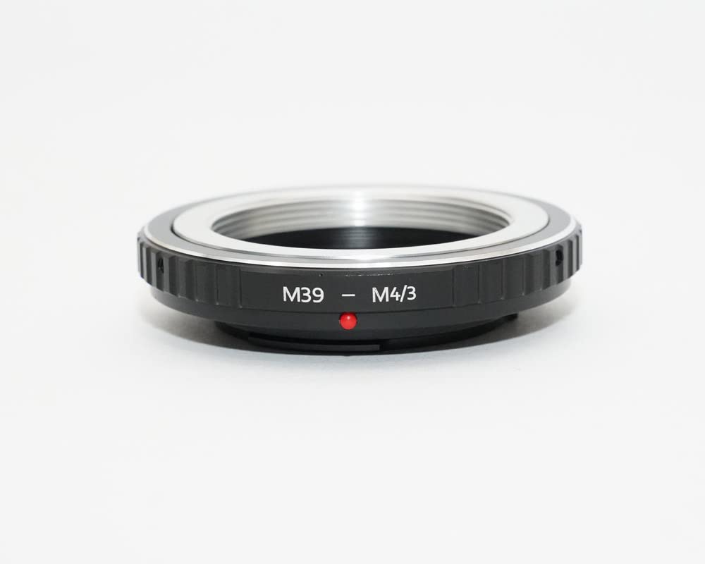 Rakuten - K&F CONCEPTライカ M39-m4/3 マイクロフォーサーズ マウントアダプター レンズクロス付 m39-m43 (KFM43)