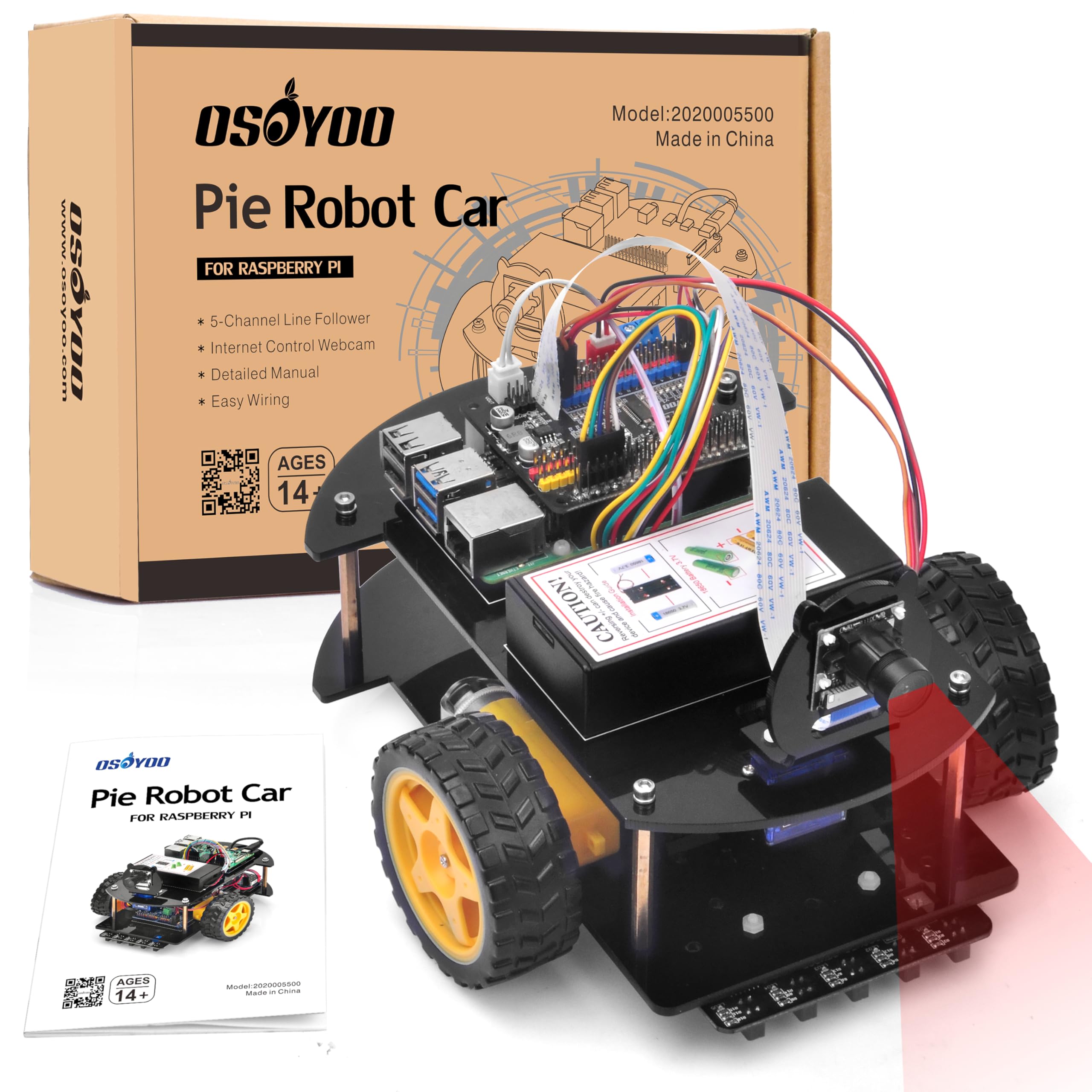 楽天市場】raspberry pi ロボットカーの通販