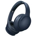 DOQAUS(ドカアス) ワイヤレスヘッドホン Bluetooth5.3 最大90時間連続再生 3EQモード マルチポイント AAC対応 有線無線両用 マイク内蔵 密閉型 オーバーイヤー 快適な装着性 LIFE4 (ネイビーブルー)