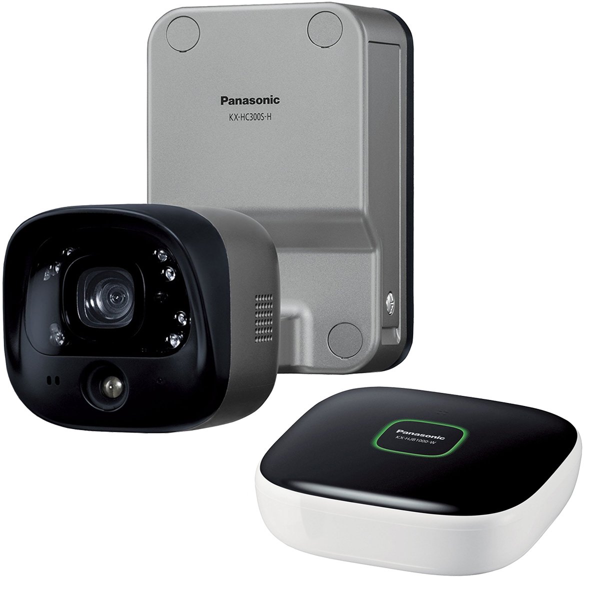 Panasonic ホームネットワークシステム　KX-HC300S-H Amazon.co.jp: パナソニック 屋外バッテリーカメラ(メタリック