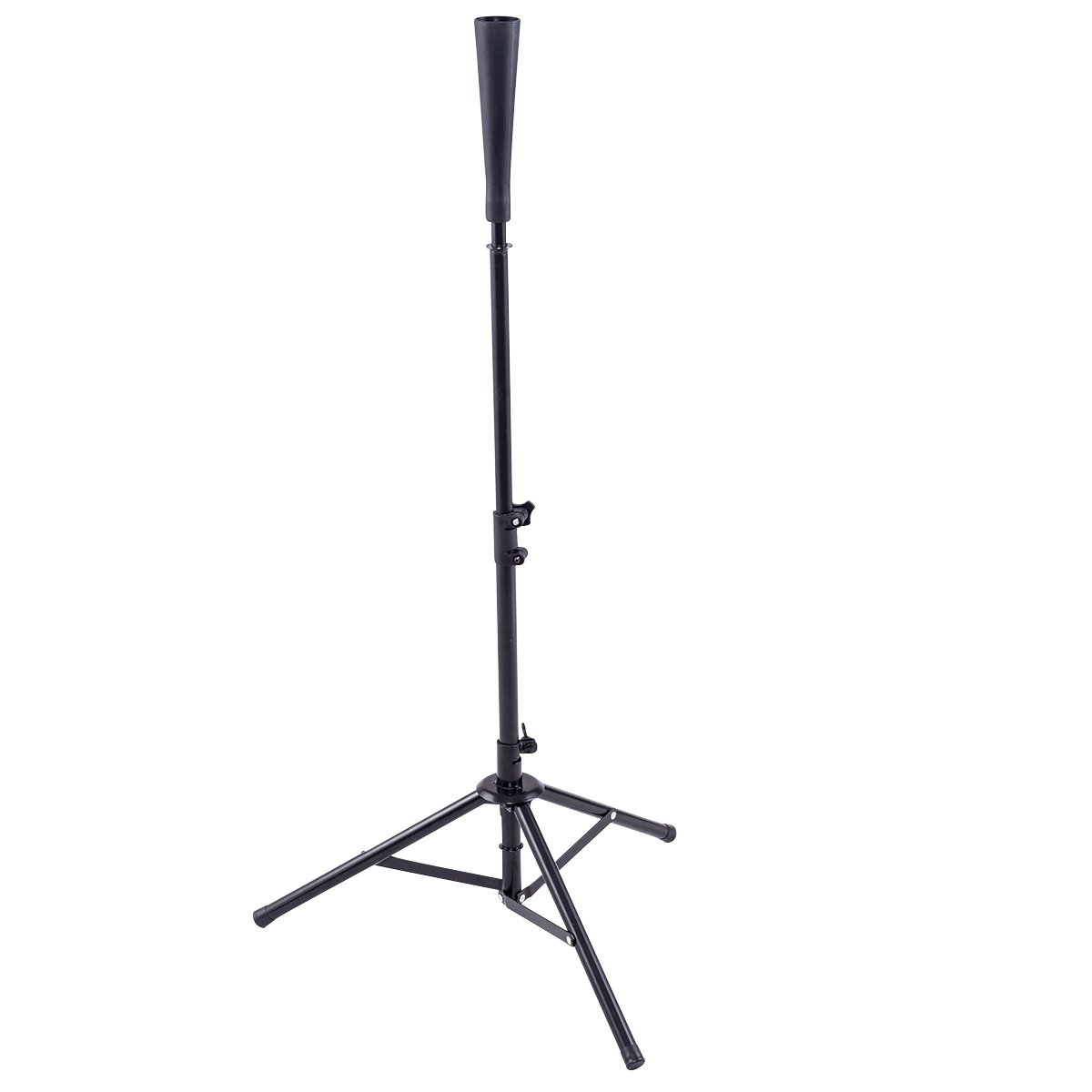 GYMAX バッティングティー 野球用 野球練習 バッティングティースタンド 71・112cm高さ調節可能 野球用..