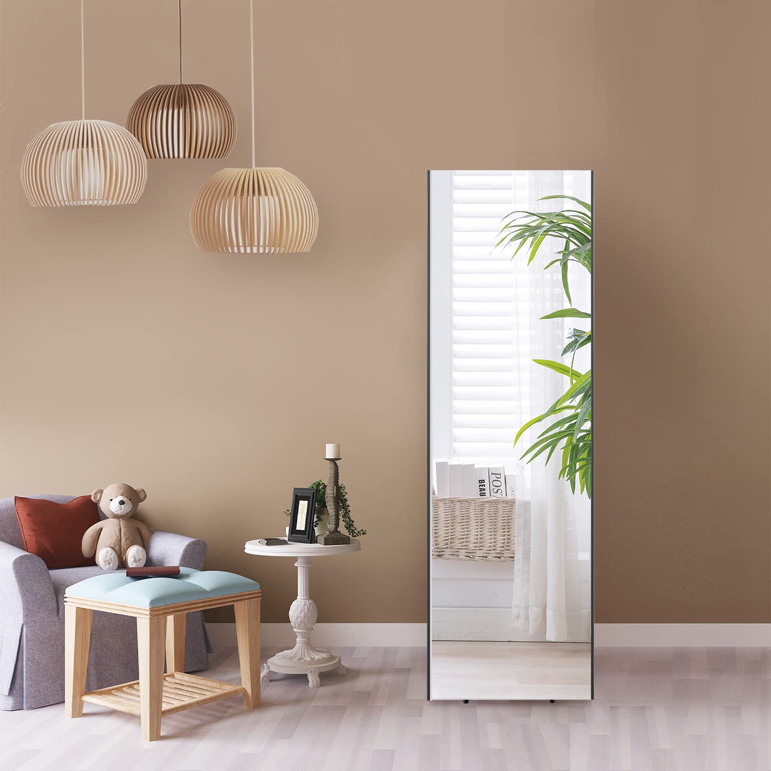 【 限定】RECYCO 鏡 姿見 全身鏡 鏡 全身 割れない鏡 鏡 壁掛け 姿見鏡 ミラー 軽量 割れないミラー 超軽量 壁掛け鏡 スタンドミラー フィルムミラー 防災対策 飛散防止 大きい鏡 ダンス用 高鮮明 大型 ワイド おしゃれ 40×150cm