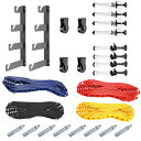 NEEWER 撮影用四軸 壁に取り付け 手動 背景サポートシステム 2×4つ折りフック 8 x 拡張バー 4×チェーン 耐荷重:22lb/10kg
