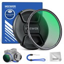 NEEWER 67mm CPLフィルター レンズキャップ付き 超薄型 多層耐性ナノコーティング 円偏光フィルター レンズフィルター 偏光フィルター HD光学ガラス 反射除去 コントラスト強調 グレア低減