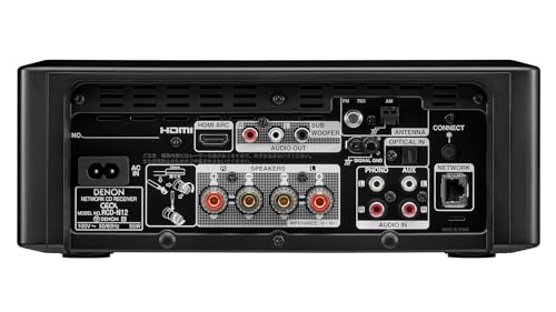 �ǥΥ� Denon RCD-N12 �ͥåȥ��CD�쥷���С� HEOS/�ϥ��쥾/HDMI ARC�б� �֥�å� RCDN12K