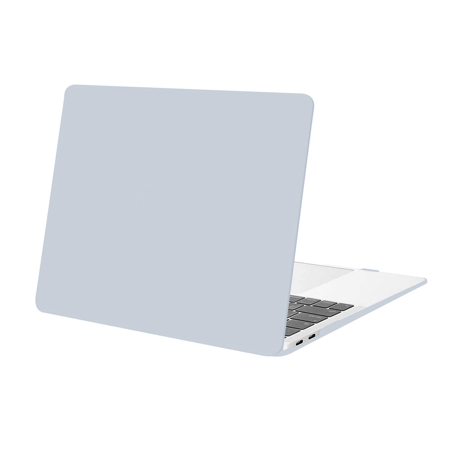 MOSISO 対応機種 MacBook Air 13インチケース M1 A2337 A2179 A1932、対応機種 MacBook Air M1 13.3インチ 2021-2018 プラスチック カバー 薄型 耐衝撃 保護 ハードケース(ベビー ブルー)