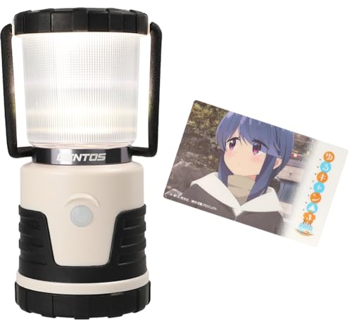 GENTOS(ジェントス) ゆるキャン△コラボ LED ランタン 志摩リン オリジナルステッカー入り 【明るさ450ルーメン/実用点灯18時間/防滴】 単3形電池6本使用 エクスプローラー EX-RN36D