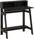 フリノ(Furinno) Simplistic シンプリスティック パソコンデスク Aフレーム エスプレッソ 45.5D×80.3W×90.2H cm 【日本正規輸入品】