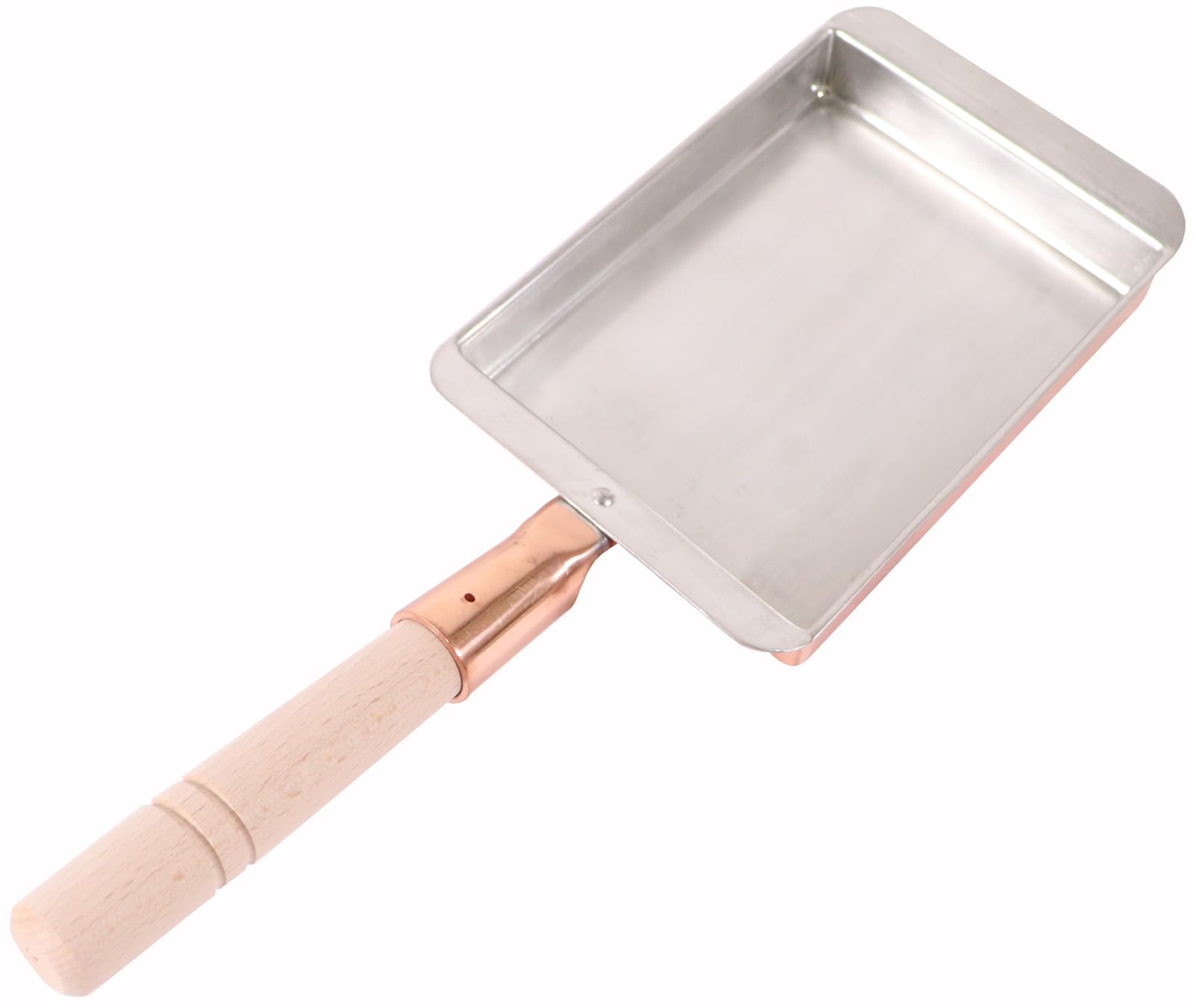 遠藤商事 TKG 銅玉子焼き 関西型 13.5cm 幅135×奥行180mm ガス火対応 質量(kg)0.68 銅の優秀な熱伝導率..