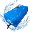 LTCANOPY 110L 貯水タンク、大容量折りたたみポータブル水タンク、耐乾燥性防火農業灌漑屋外緊急水