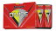 DUNLOP ダンロップゴルフボール SRIXON Z-STAR XV DIVIDE 2023年モデル 1ダース(12個入り) イエロー/ホ..