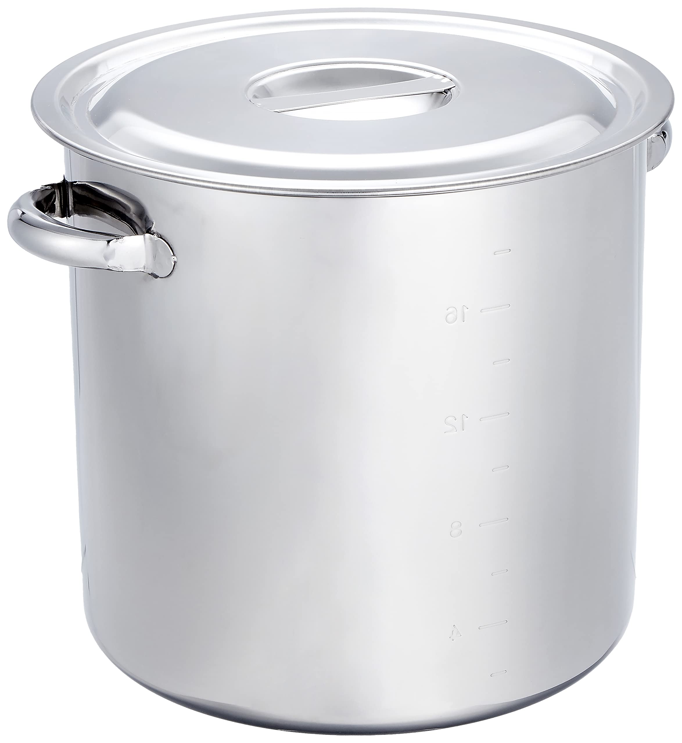 遠藤商事 業務用 寸胴鍋 39cm (目盛付) モリブデン 日本製 AZV10039