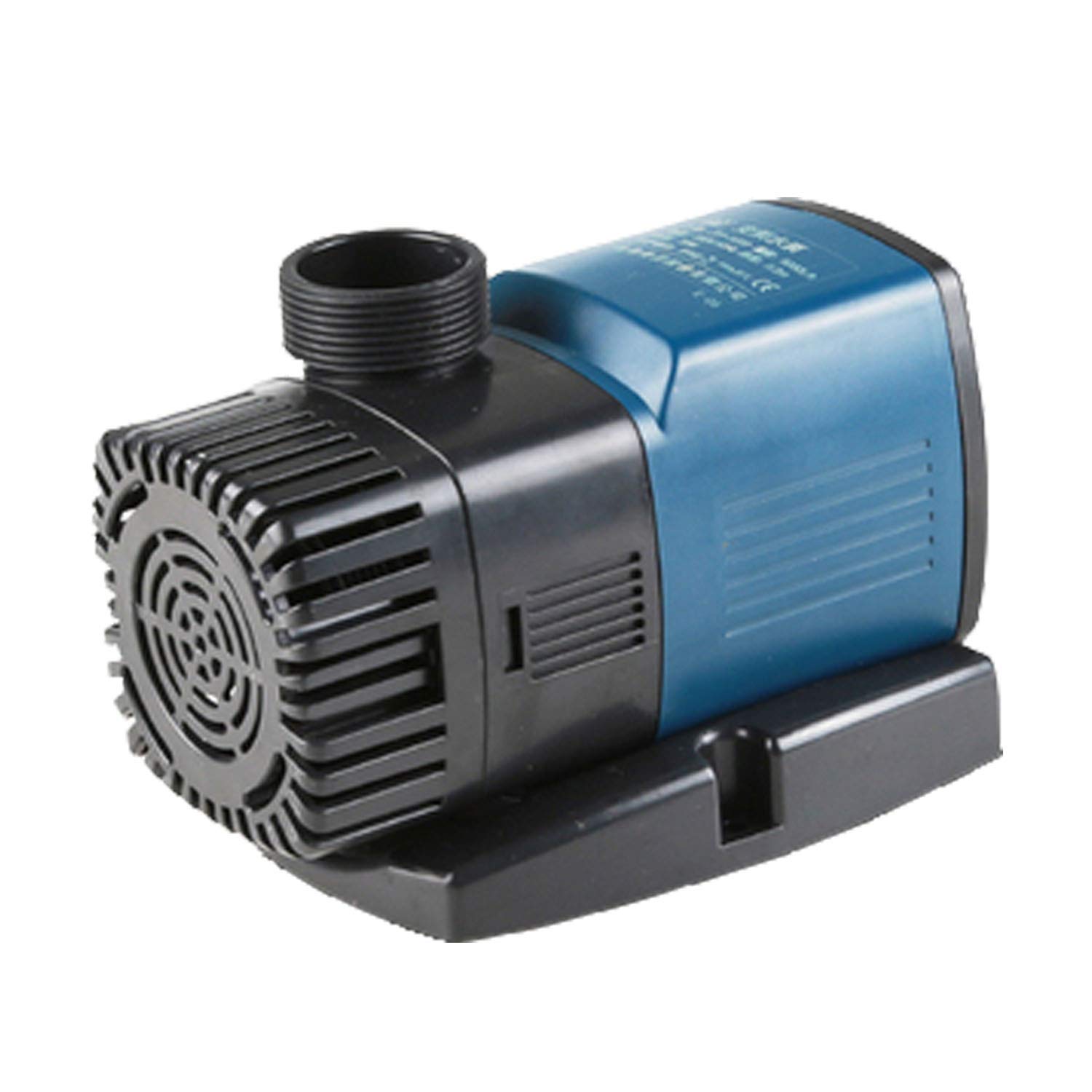 Poafamx 小型循環ポンプ 給水・排水ポンプ 水中ポンプ 吐出量14000L/h 速度コントロール 最大揚程6.5M 水陸両用 潜水インストール/池/水族館/彫像/水耕栽培/魚介類の養殖場/水槽水循環用 静音設計（JTP-14000-110V）