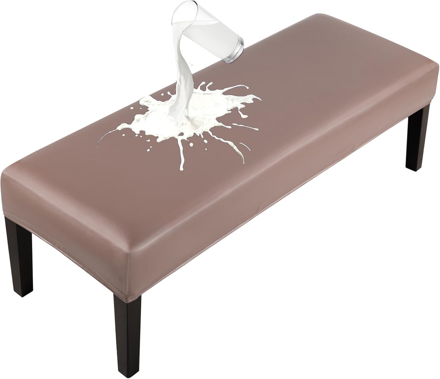 Leweet ベンチカバー 伸びる ベンチ シート カバー ベンチソファーカバー ベンチ用 カバー ヨーロッパ..