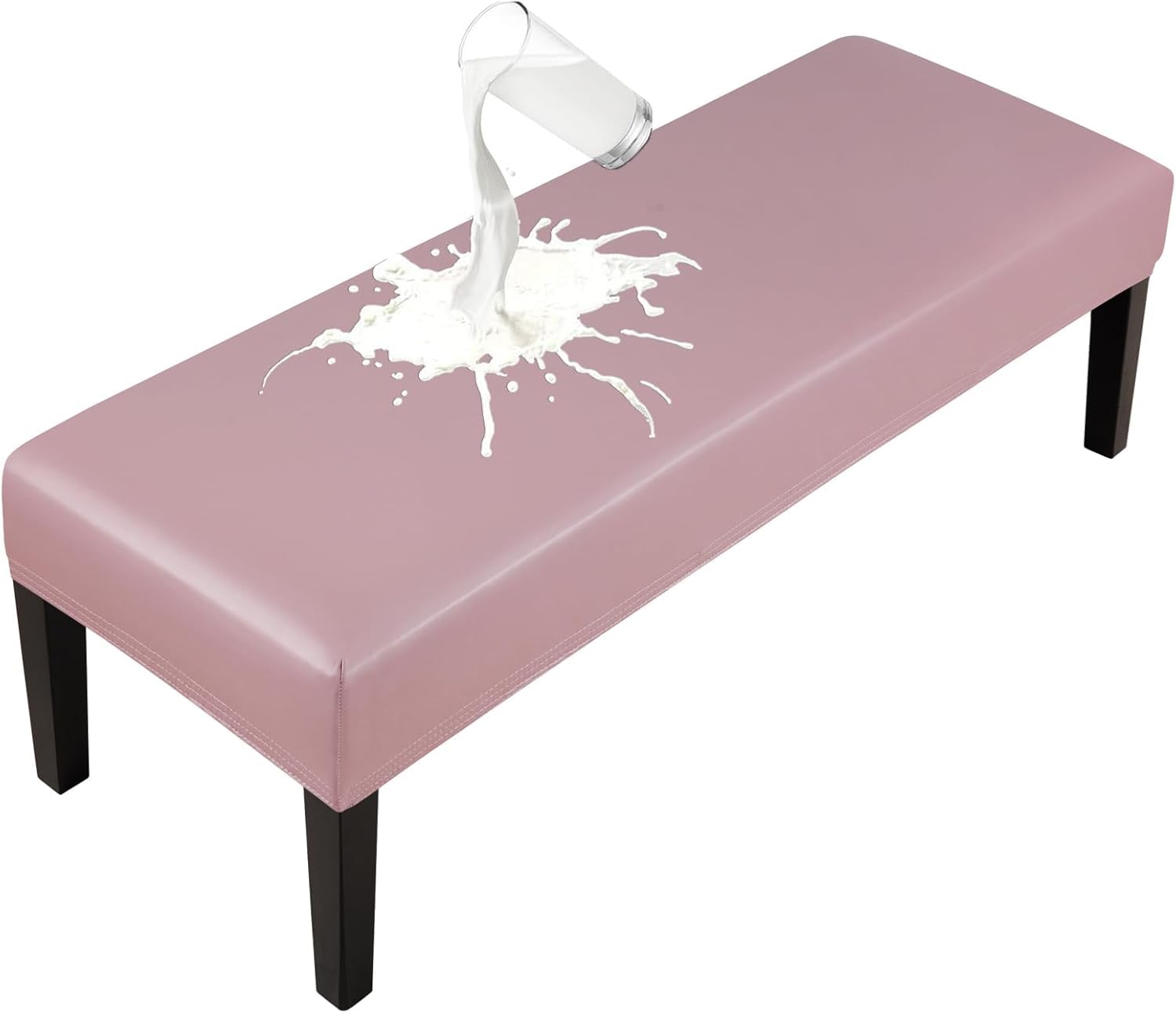 Leweet ベンチカバー 伸びる ベンチ シート カバー ベンチソファーカバー ベンチ用 カバー ヨーロッパ..