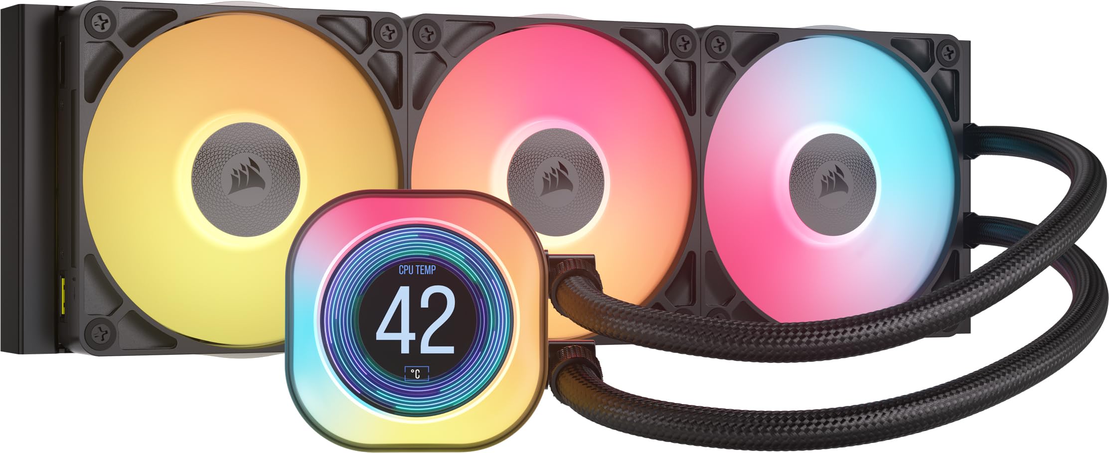 CORSAIR iCUE LINK TITAN 360ラジエーター RX
