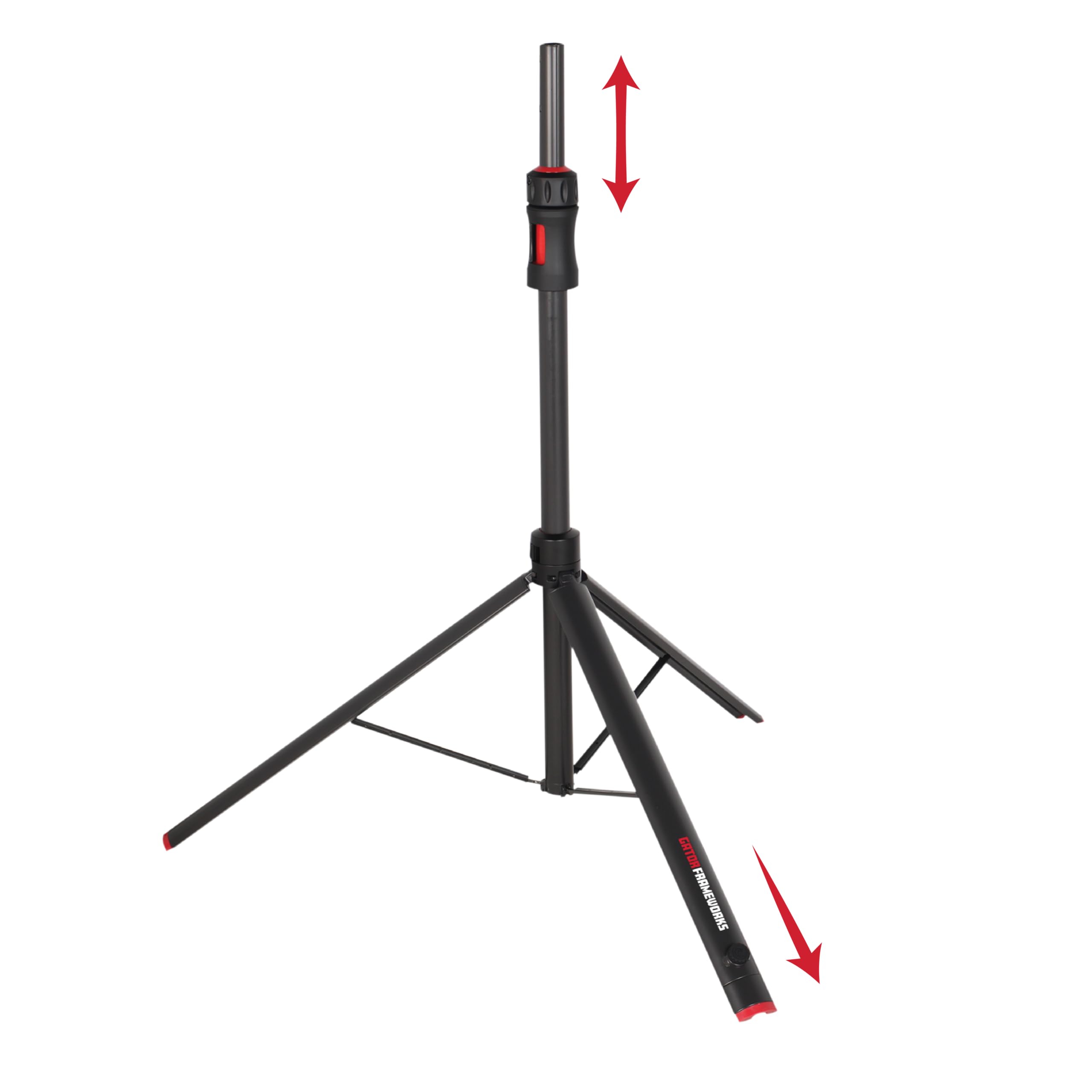 GATOR Frameworks ゲーターフレームワークス スピーカースタンド ID Series 油圧式 GFW-ID-SPKR (耐荷重量：27kg) 