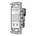 パナソニック(Panasonic) 埋込熱線センサ付ナイトライト LED:電球色 明るさセンサ・コンセント付 マットセラミックホワイト WTL4065MWK
