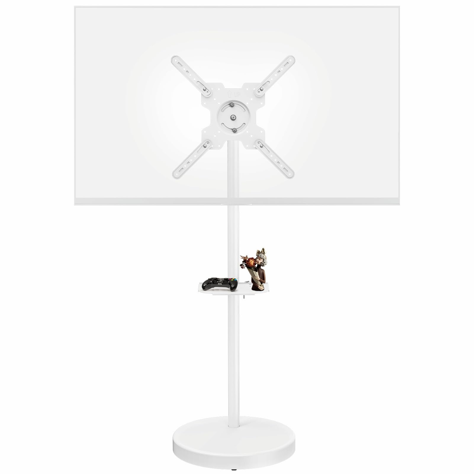 SelectSHOP  ŷԾŹ㤨MOUNTUP ƥӥ 緿 55б  㥹դ tv ư Ѳٽ35KG ƥ ֤ ɴ VESA100400mm 360ž ݷ  ̳  ۥ磻 MU1109W-07פβǤʤ10,494ߤˤʤޤ