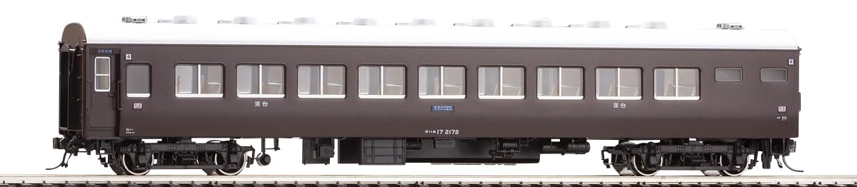 TOMIX HOゲージ オハネ17形 電気暖房・茶色 HO-5020 鉄道模型 客車