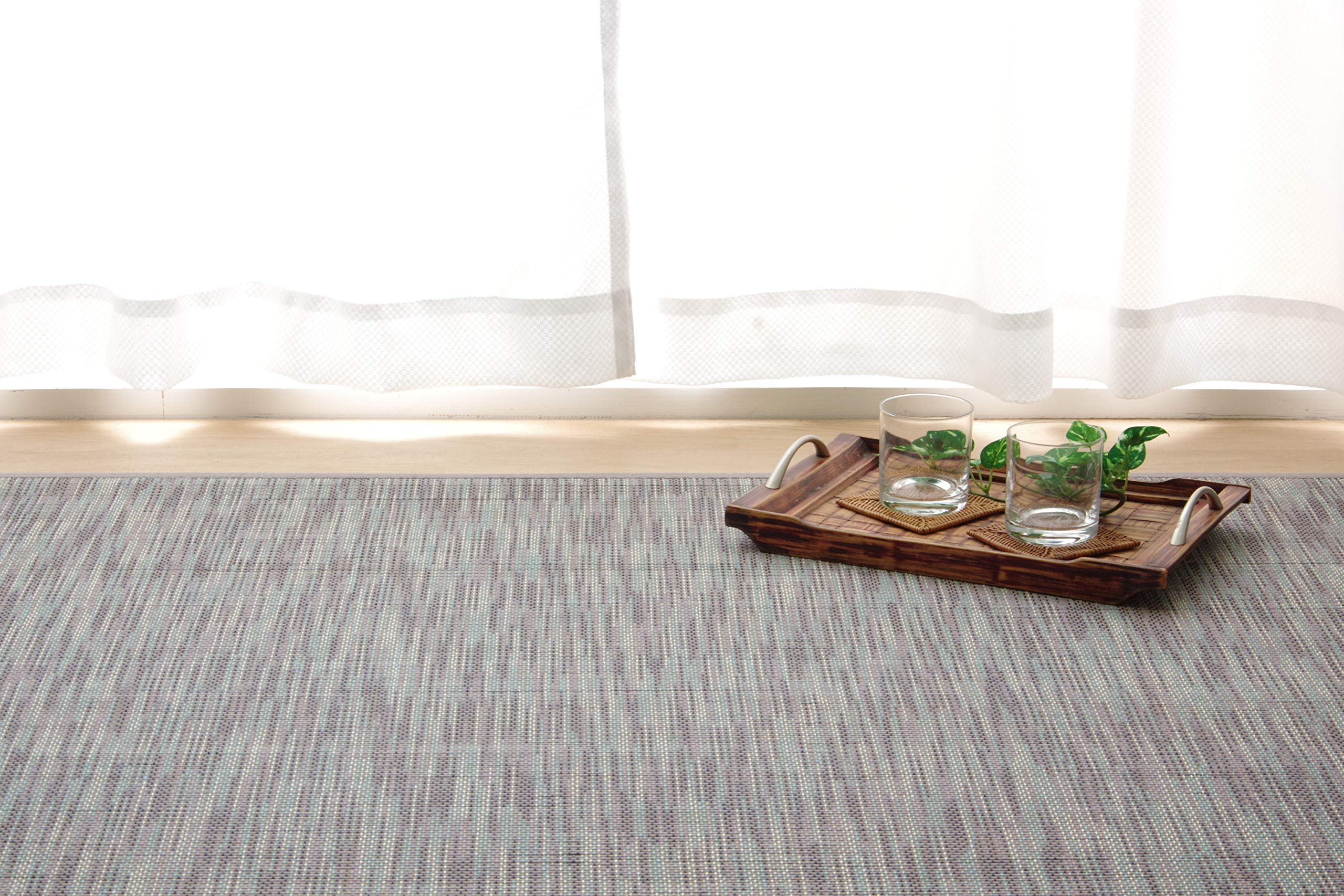 Rakuten - イケヒコ 竹 ラグ カーペット DXフォース 約190×250cm グレー 裏 不織布 #5370480