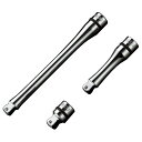 京都機械工具(KTC) ネプロス 9.5mm (3/8インチ) ウォブルエクステンションバーセット 3本組 NTBE303JW