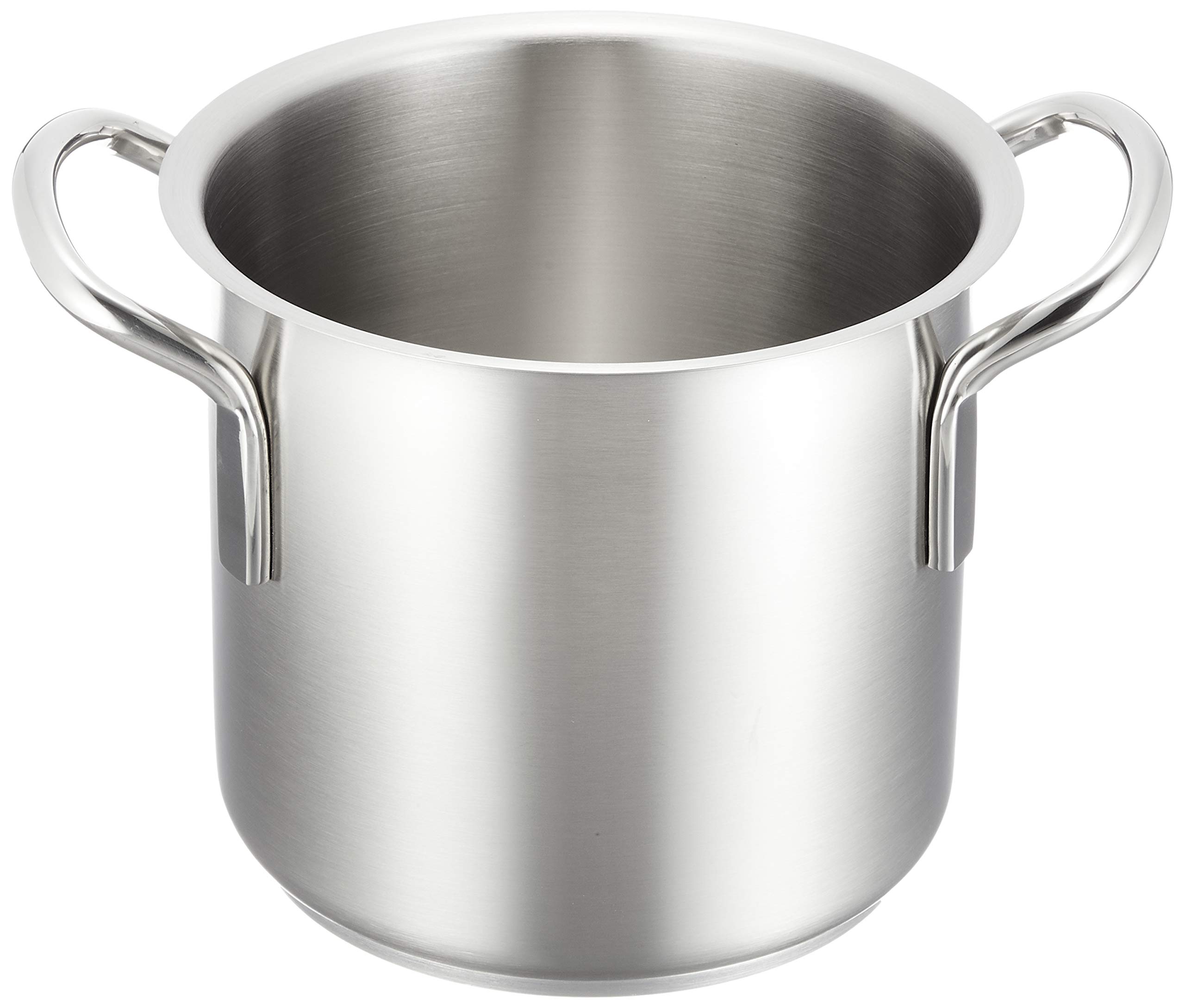 遠藤商事 業務用 (ムラノ) インダクション 寸胴鍋 16cm IH対応 18-8ステンレス AZV7701