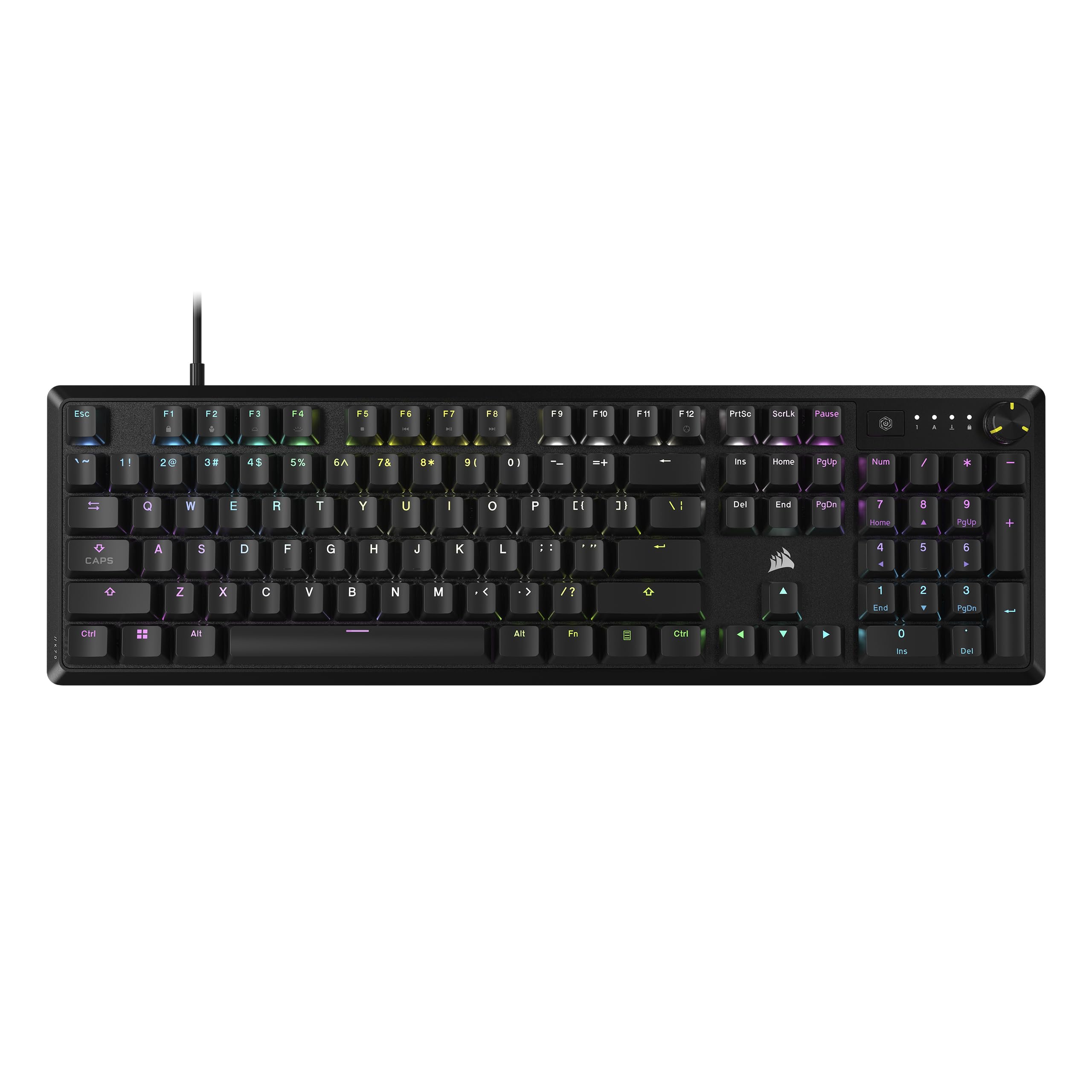 CORSAIR K70 CORE リニア RGB 赤軸ゲーミングキーボード