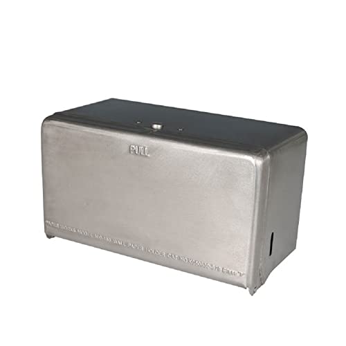 ダルトン(Dulton) ティッシュ ディスペンサー バイブレーション仕上げ スチール ペーパー ホルダー ボックス 高さ145 幅260 奥行125mm 100-160NVB