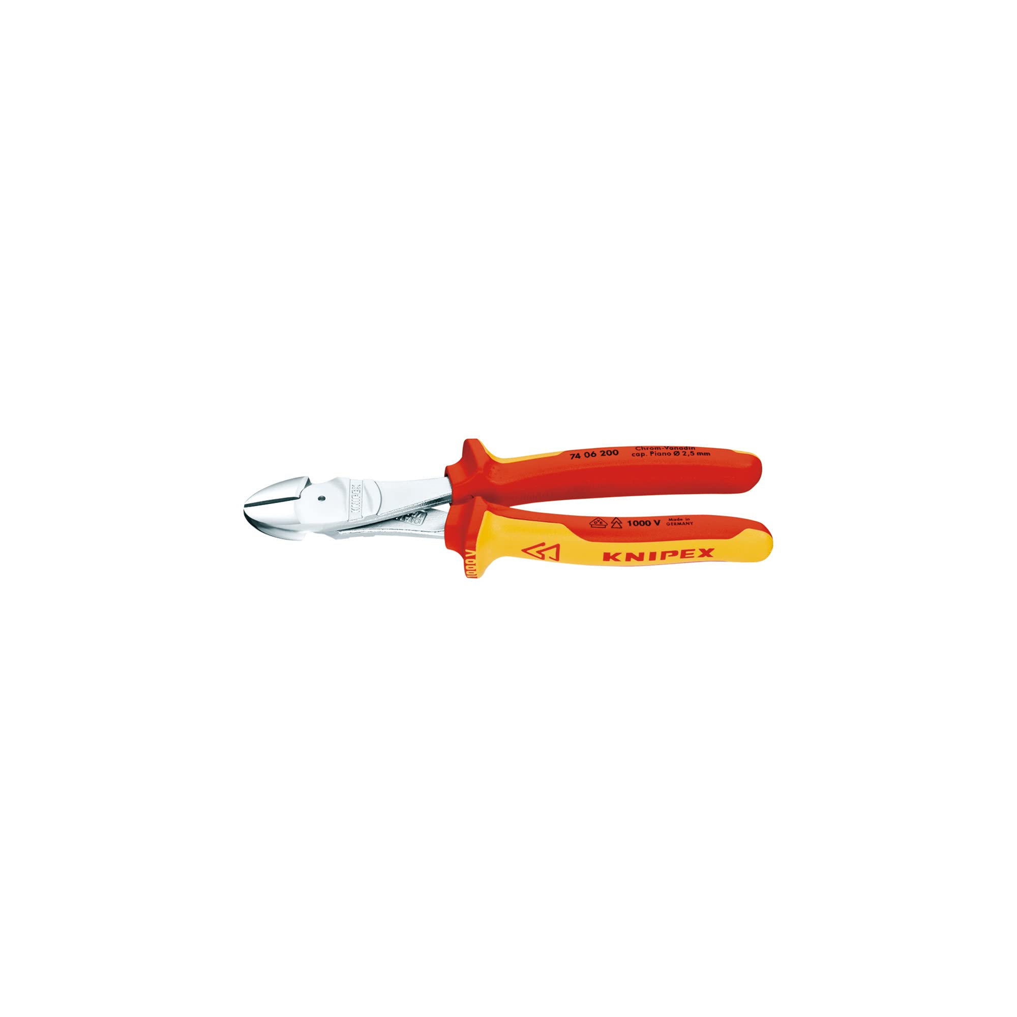 ˥ڥå KNIPEX 7406-200 ﶯϼХ˥åѡ 1000V (SB)