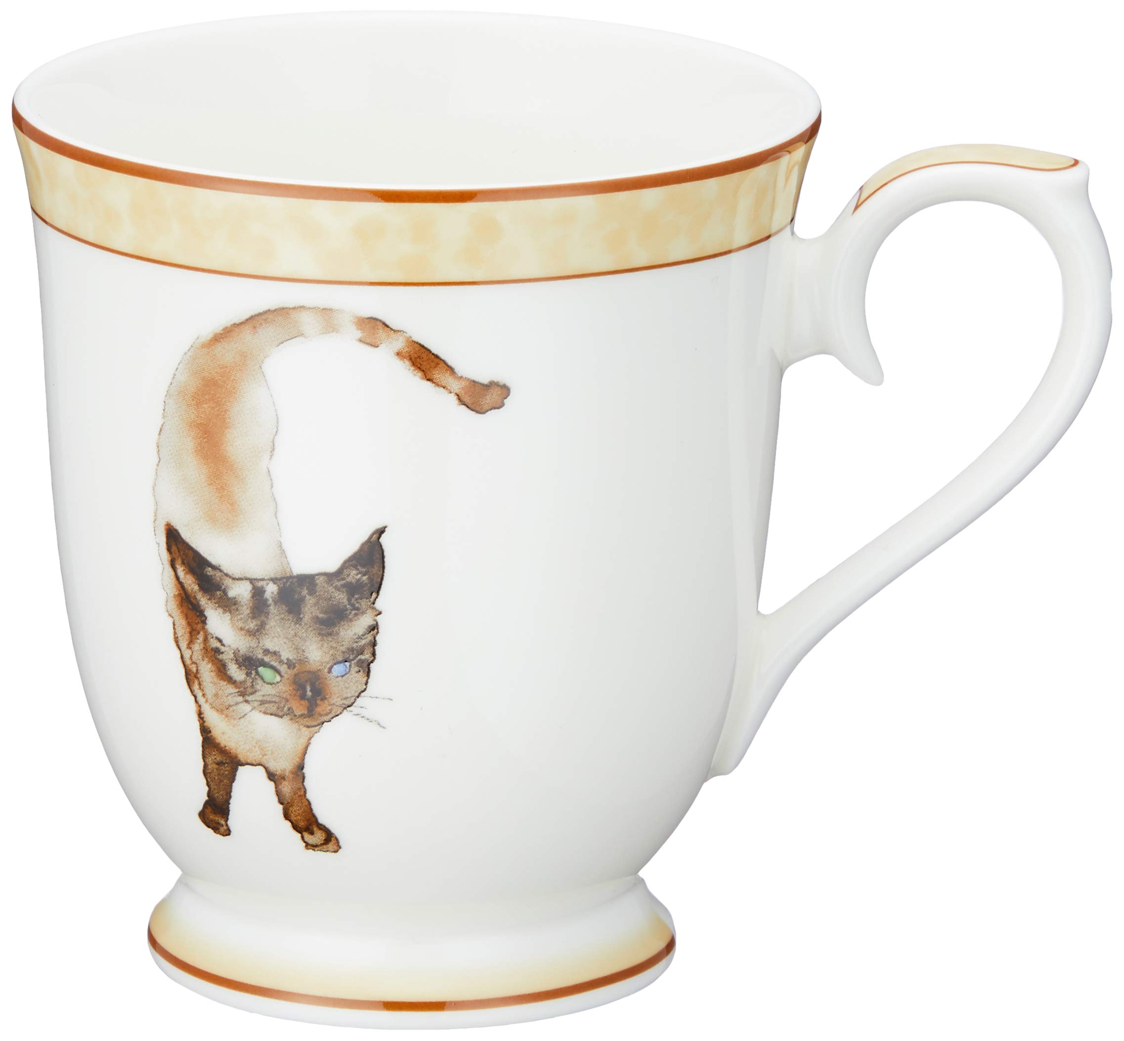 NARUMIマグカップ碧い目の黒猫...