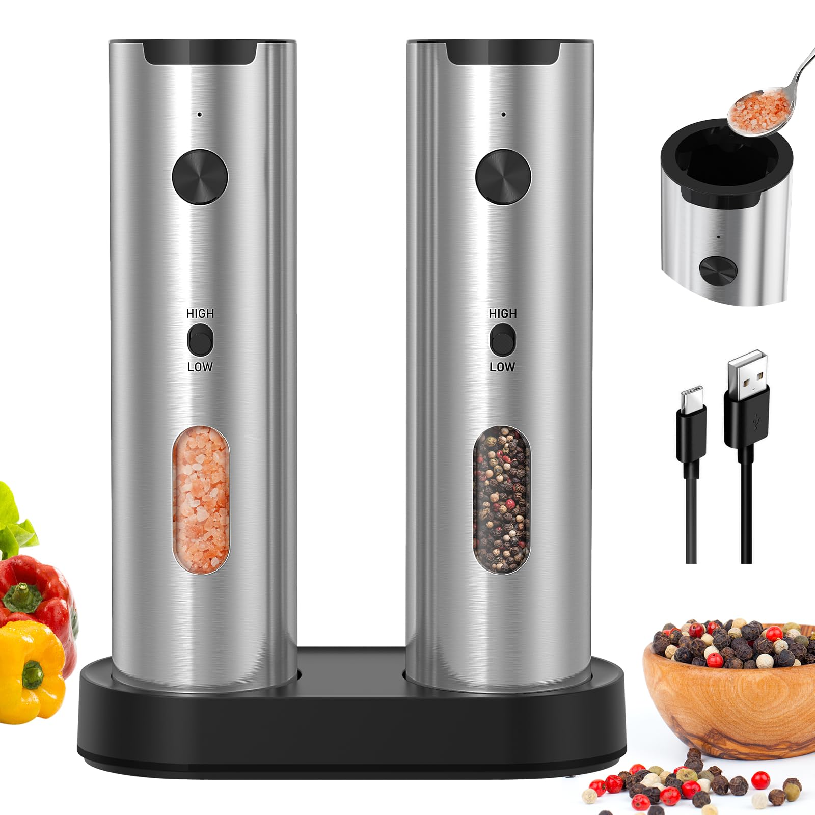 CIRCLE JOY ��ư�ڥåѡ��ߥ� ���ƥ�쥹 ����®�ٲ��� USB���ż� �������祦���饤����� �Ƥ�Ĵ���ǽ 110ml����ƥ� ���ť١��� ��LED...