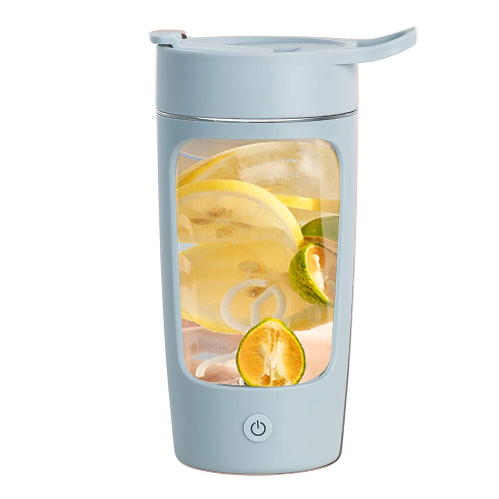 MACOLAUDER シェーカーボトル DIY「快楽水」 1分で電動撹拌 1ヶ月充電不要 650ml大容量 コーヒーカップ 自動かき混ぜコップ コーヒー入れ 乳児の粉ミルク 家庭 旅行 USB充電式