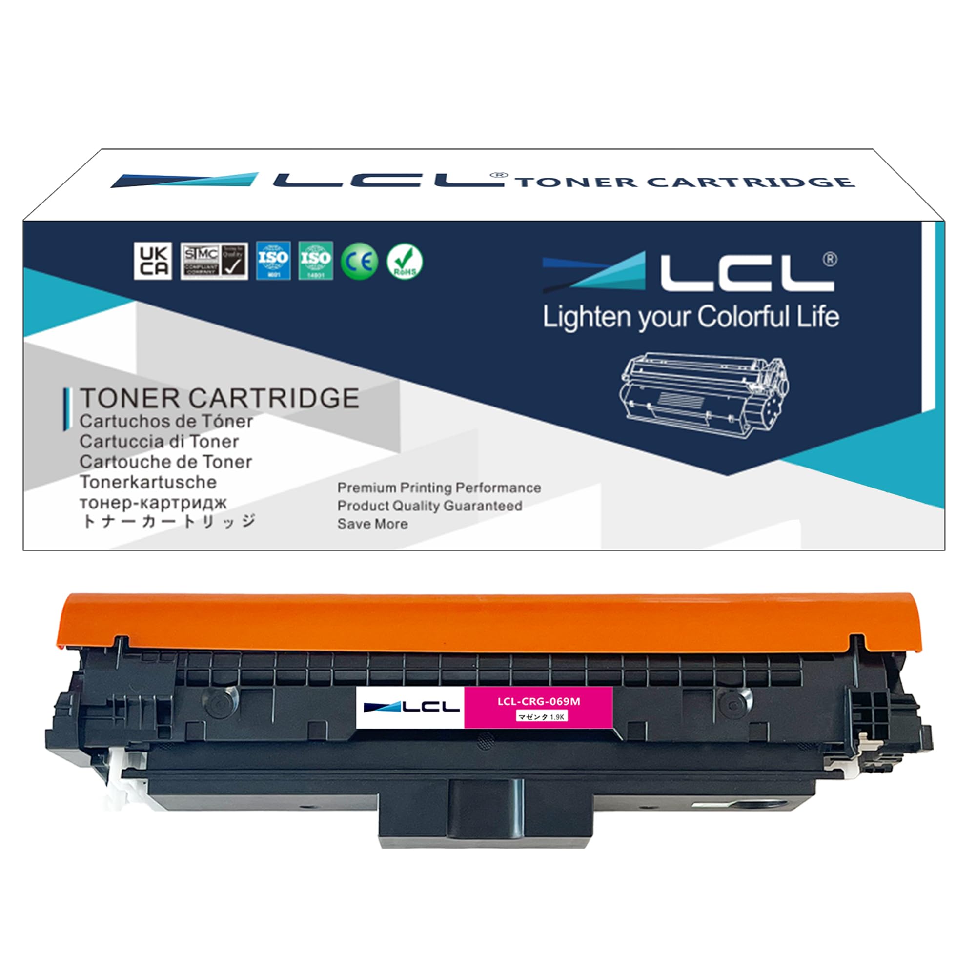 LCL Canon�� ����Υ��� CRG-069 CRG-069MAG 5092C003 �ߴ��ȥʡ������ȥ�å� (1�ѥå� �ޥ���) �б����Satera LBP674C/LBP672C/LBP671C MF755Cdw/MF753Cdw/MF751