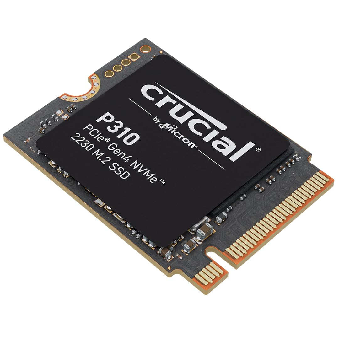Crucial P310 SSD 2TB M.2 2230 NVMe PCIe Gen4 内蔵SSD 最大7,100MB/秒 Steam Deck、ASUS ROG Ally、MSI Claw & Microsoft Surface対応 ソリッドステートド