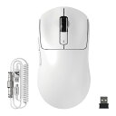 MAMBASNAKE×ATTACK SHARK X3 MAX 3モードマウス Pixart PAW3950 光学式センサー 光マイクロスイッチ 有線/2.4G無線/Bluetooth ダブルチャンネルBT5.4 42000DPI 750IPS 50G最大加