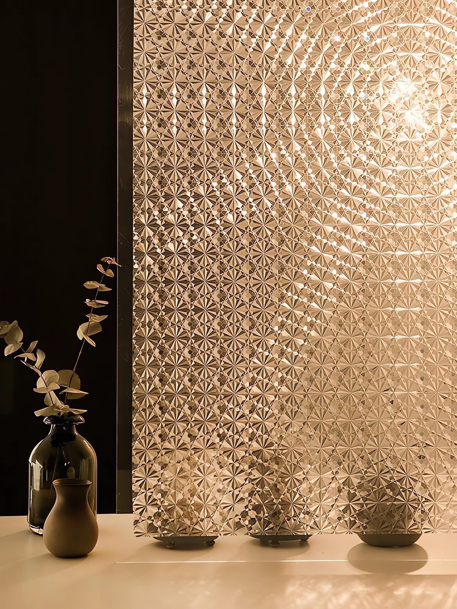 Juangfia 窓用フィルム めかくしシート 剥がせる 貼り直し可能 水貼り UVカット 日差し対策 窓断熱シート 飛散防止 目隠しシート 防犯フィルム 窓ガラスフィルム 60cm*10m