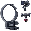 iShootカメラ三脚マウントリング、リング式三脚座、レンズサポート襟、レンズブラケット襟、三脚ソケット, ニコン Nikon Nikkor Z 24-70mm f/2.8 Sと互換性があります, ボトムは1/4 3/8 ネジ穴付きのクイックリリースプレー