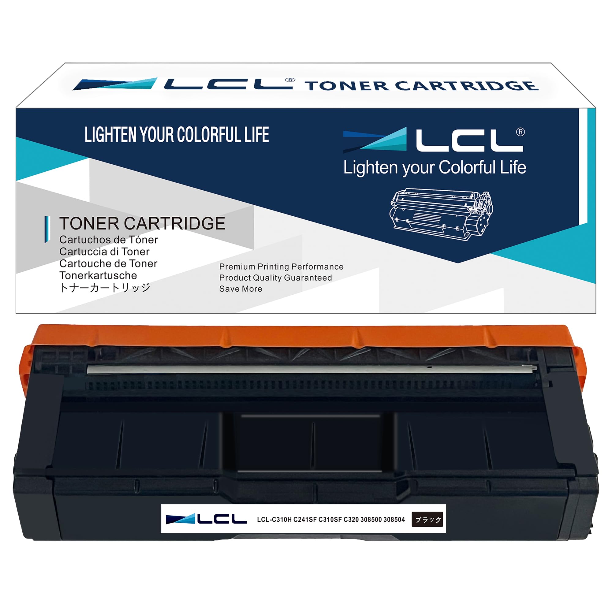 LCL RICOH用 C310H C241SF C241 C310 C310SF C320 308500 308504 5000枚 (1パック ブラック) 互換トナーカートリッジ 対応機種:Ricoh Ipsio SP C241SF/sp C241/SP