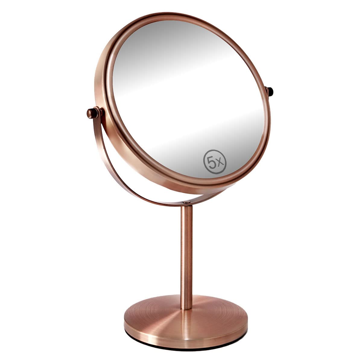 ARREBOL （ アレボル） 卓上 ミラー 化粧鏡 卓上 5倍拡大鏡 ミラースタンド 女優ミラー 卓上 鏡 化粧ミ..