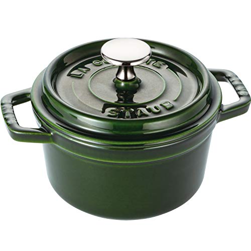ストウブ　バジルグリーン14 未使用品 ピコ・ココット 14cm バジルグリーン ＜Staub ストウブ ＞（鍋