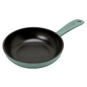 staub ストウブ 「 スキレット ユーカリ 16cm 」 フライパン ホーロー 鋳物 鉄 IH対応 【シリアルナンバー付き日本正規販売品】 Skillet ...