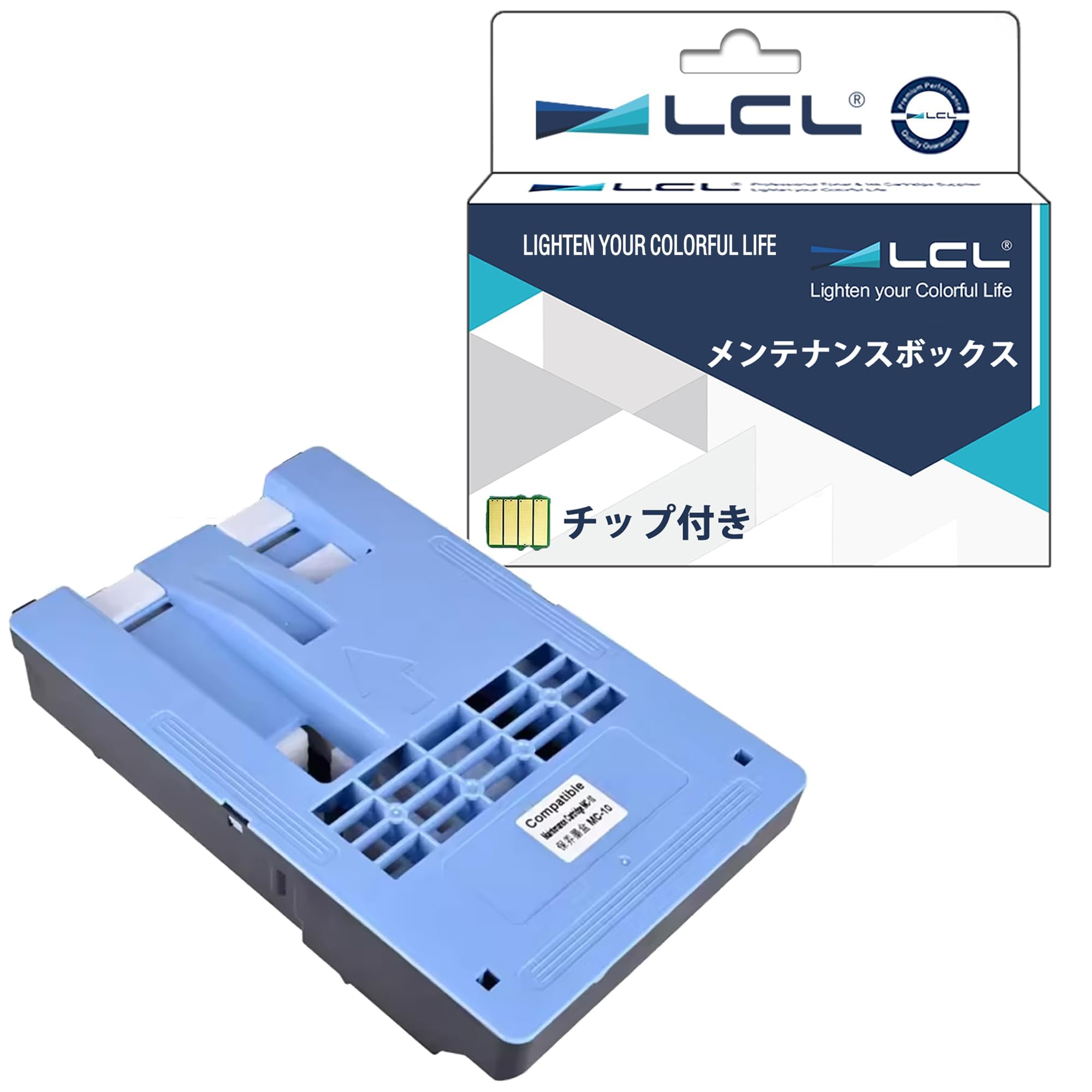 LCL MC-10 キャノン用 互換メンテナンスカートリッジ MC10 1320B013 (1パック) 対応機種：imagePROGRAF iPF650 iPF655 iPF750 iPF755 iPF760 iPF765 iPF680 iPF685 iP